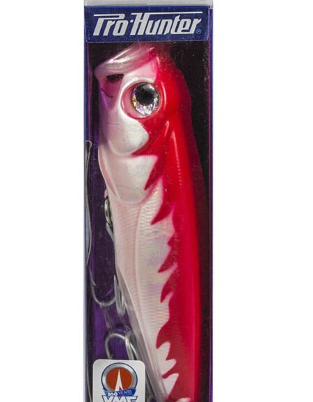 Pro Hunter Bulldog Popper 150mm- Fire Pearl - Great for Kingfish