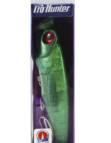 Pro Hunter Bulldog Popper 150mm- Crystal Green - Great for Kingfish