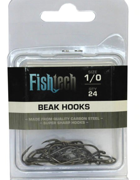 Fishtech Beak Hooks 1/0 (24 per pack)
