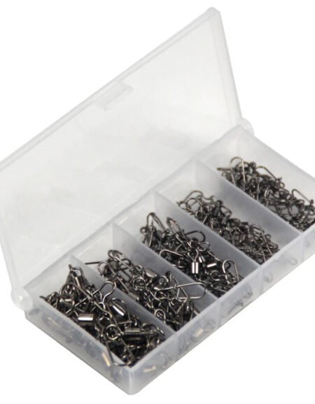 Value Pack 100pc/Box Rolling Snap Swivels