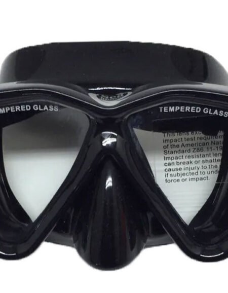 Sea Harvester M218 Dive Mask Black  Silicone