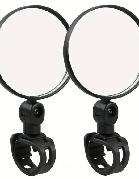 Bicycle Rear View Mirror - HandleBar Mount (Pair of 2 mirrors)