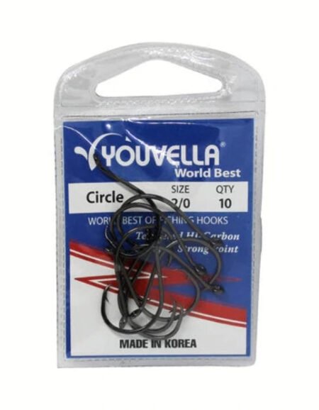 Youvella Circle Hooks 2/0 (10 PER PACK)