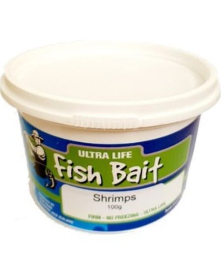 Ultralife Shrimp Bait 100gm Pot -salted