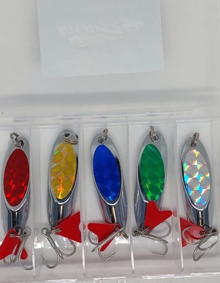 Kahawai Lures 5 x 21 Grams  with TackleBox