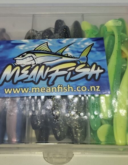 Meanfish 7cm Soft Bait – Value Pack of 100 + FREE Tackle Box