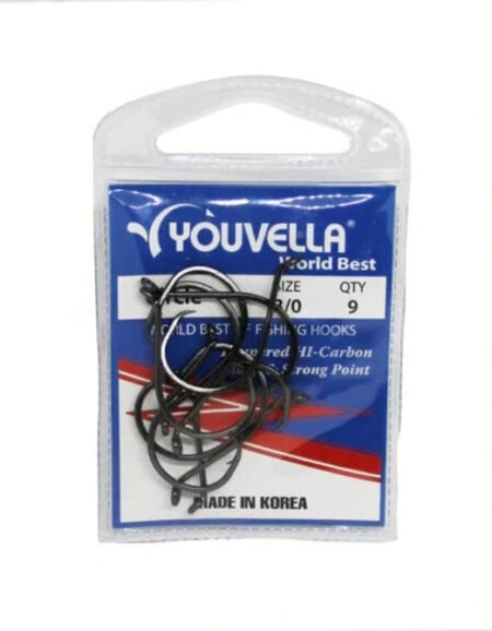Youvella Circle Hooks 3/0 (9 PER PACK)