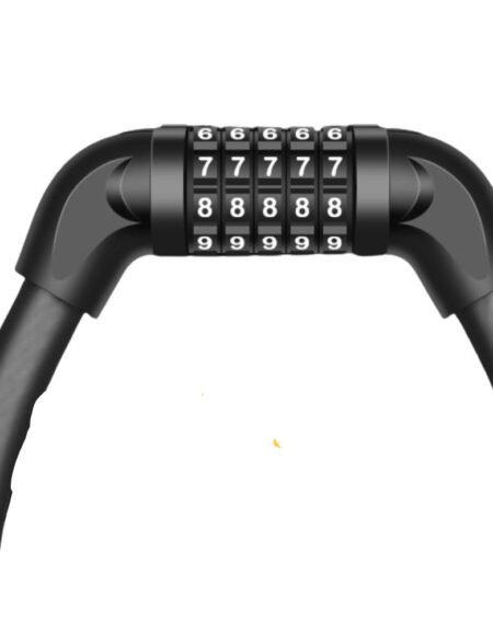 5 Digit  Steel Cable Ring Bike Lock