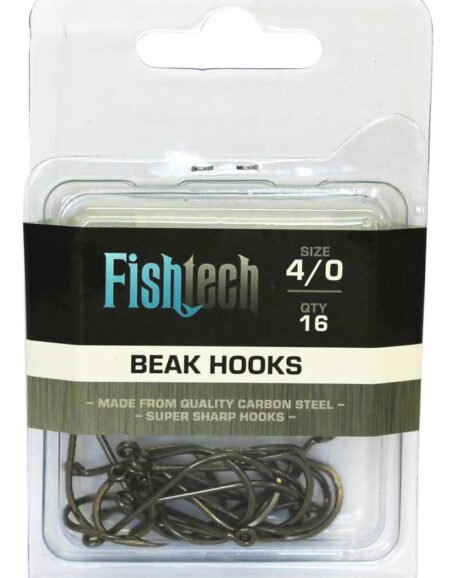 Fishtech Beak Hooks 4/0 (16 per pack)
