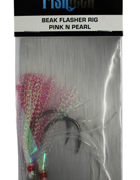 Beak Hook Flasher Rig  - PINK N PEARL