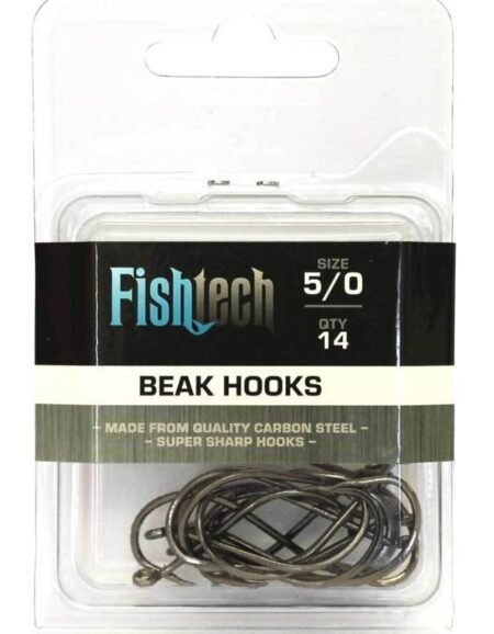 Fishtech Beak Hooks 5/0 (14 per pack)