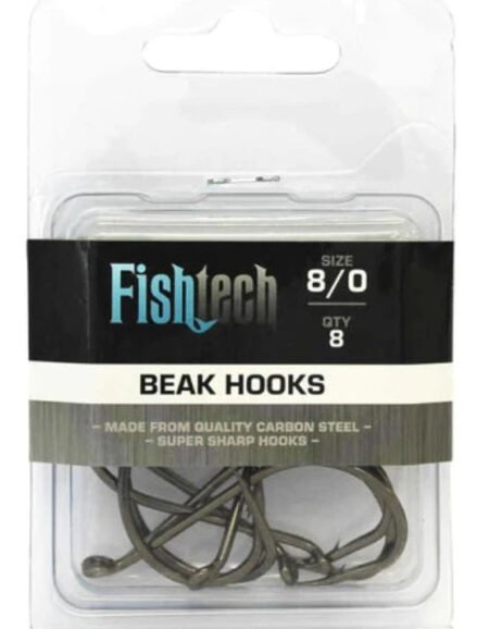 Fishtech Beak Hooks 8/0 (8 per pack)