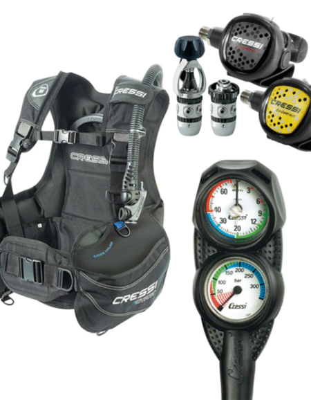 Cressi Scuba Dive Package -Size Medium