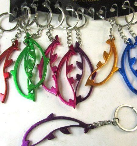 Key Ring With Dolphin / Bottle Opener - Random Colour