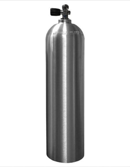 Catalina 95 Cubic Foot Dive Tank Cyclinder Complete with Valve