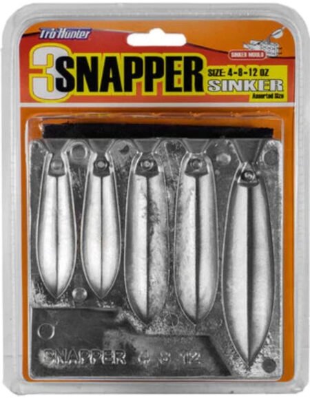 Pro Hunter Reef Sinker Mould  Combo of 5 - 4oz to 12 oz