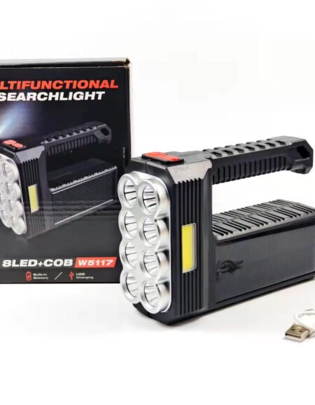 Solar Powered Super Bright LED Flashlight
