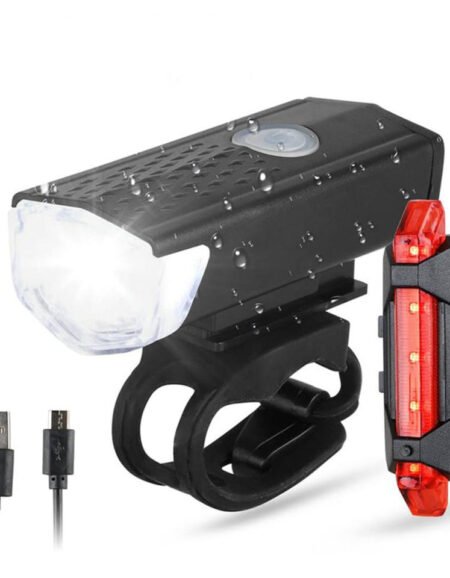 Bike Light Set USB  Rechargeable Front and Rear