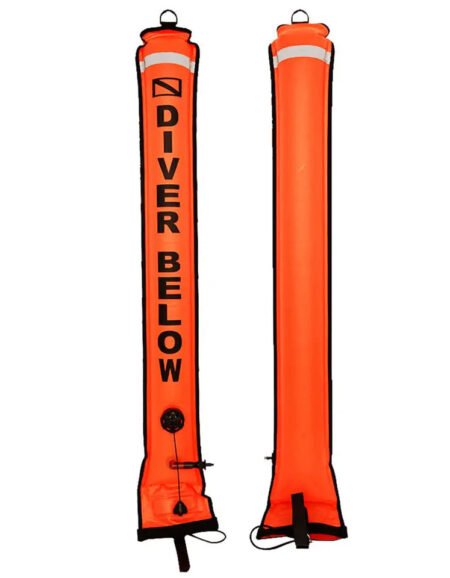 Dive Safety 120cm Surface Marker Buoy Orange