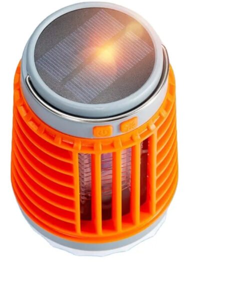 Solar Powered  Rechargeable 3 in 1 Mosquito Zapper - Lantern & Torch