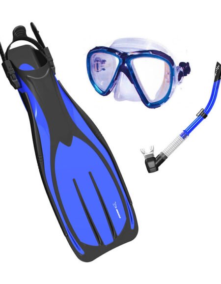 Immersed Optrix Dropaway Turbo EDF Dive Complete Mask Snorkel and Fins Set