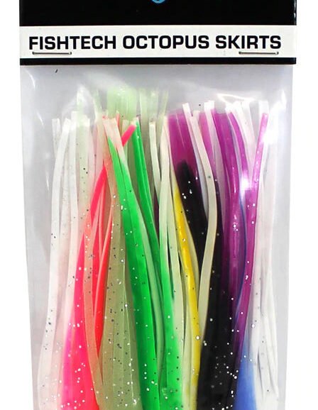 Fishtech Octopus Skirts 10cm 5 Pack