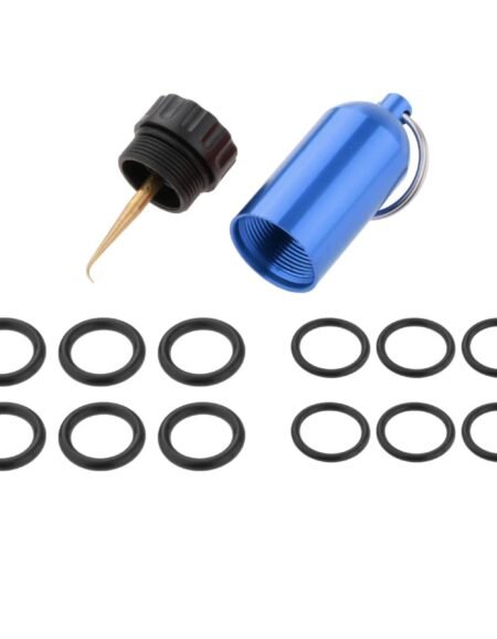 Spare O-Rings and Brass Pick Key Ring