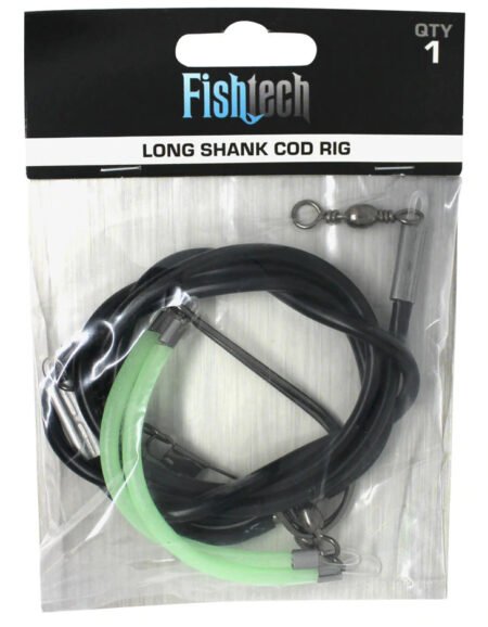 Fishtech Cod Long Shank Rig  (2 hook)