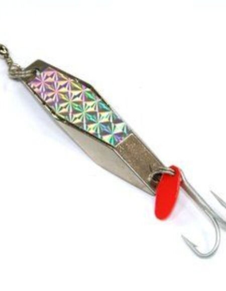 MeanFish Hex Wobbler Lure - Silver