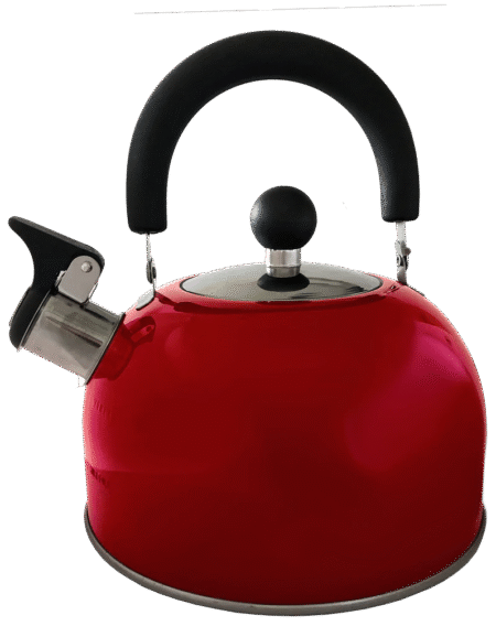 Red Whistling Kettle 1.5L - Southern Alps