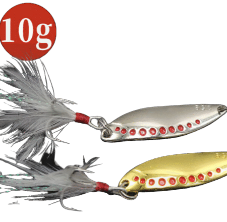 10gm - 5.5cm Feathered Sequin Lures