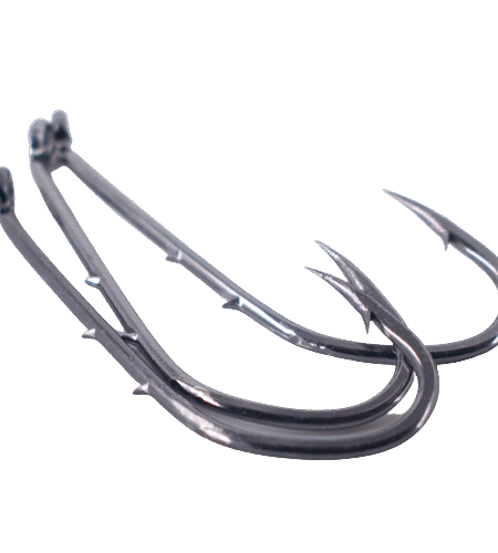 50pcs Double-backed 7/0 Fishing Hooks